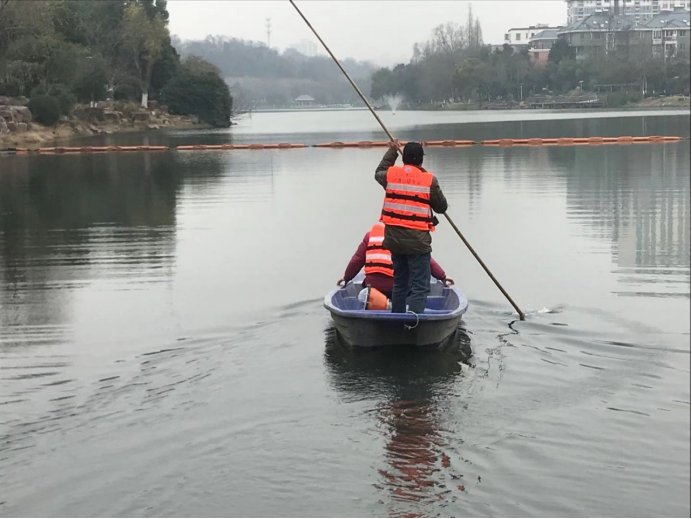 Rizhao reservoir buoy water quality monitoring deployment site