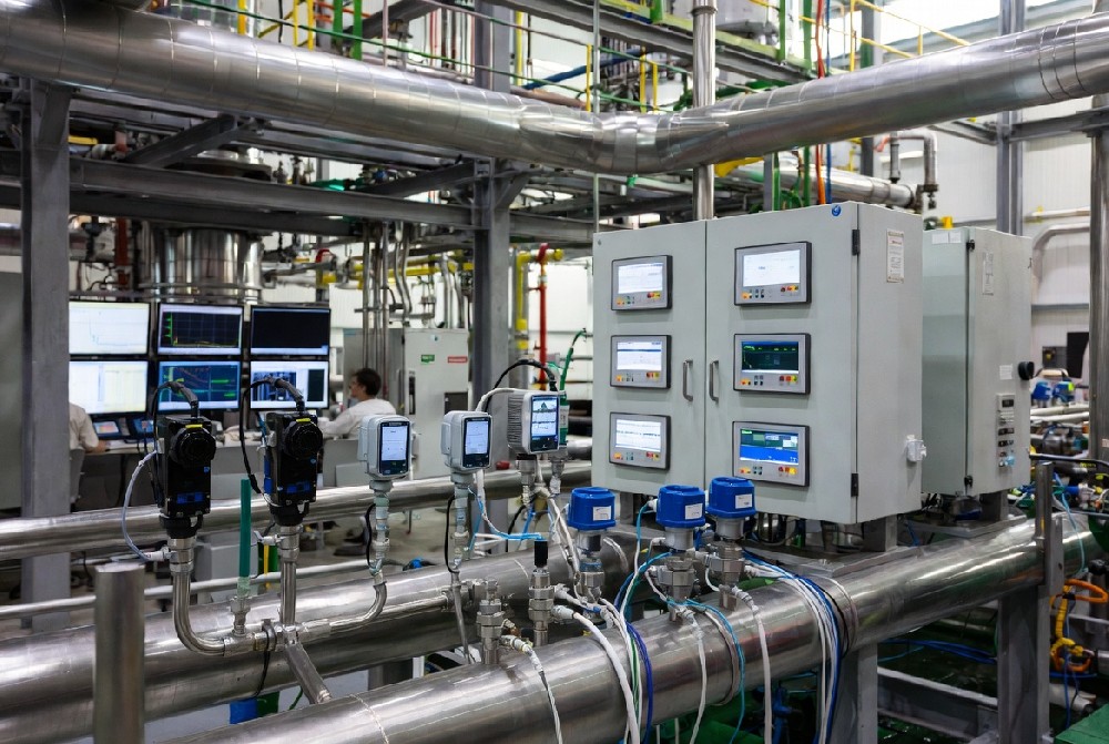 flow cell water quality monitoring installation