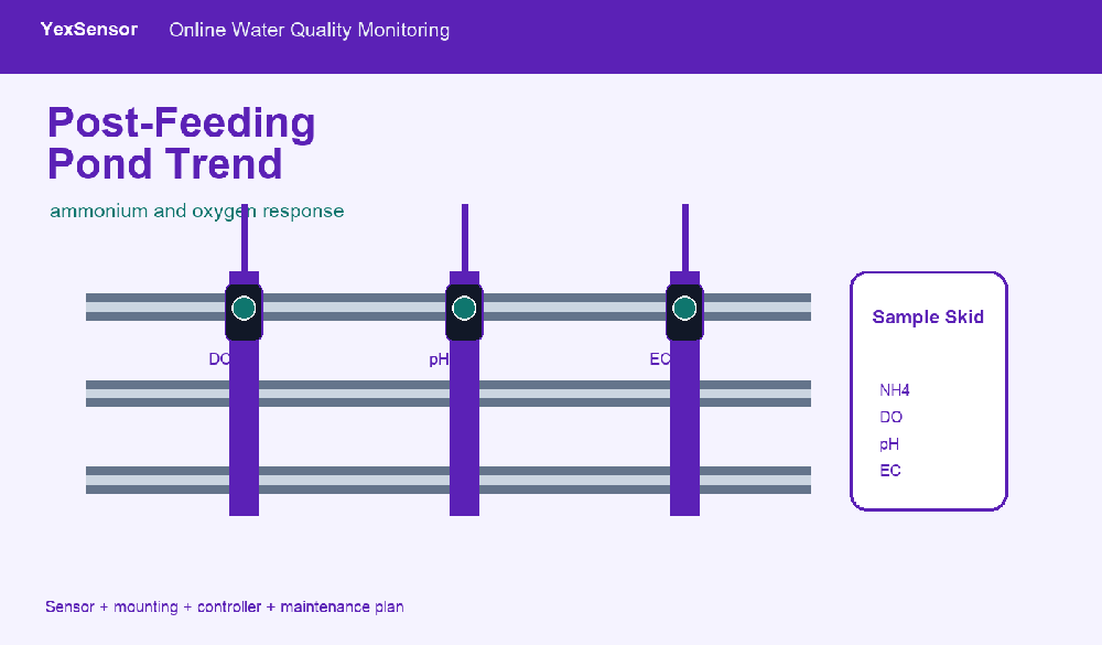 Post-Feeding Pond Monitoring: Ammonium and Oxygen Trends After High Feed Events