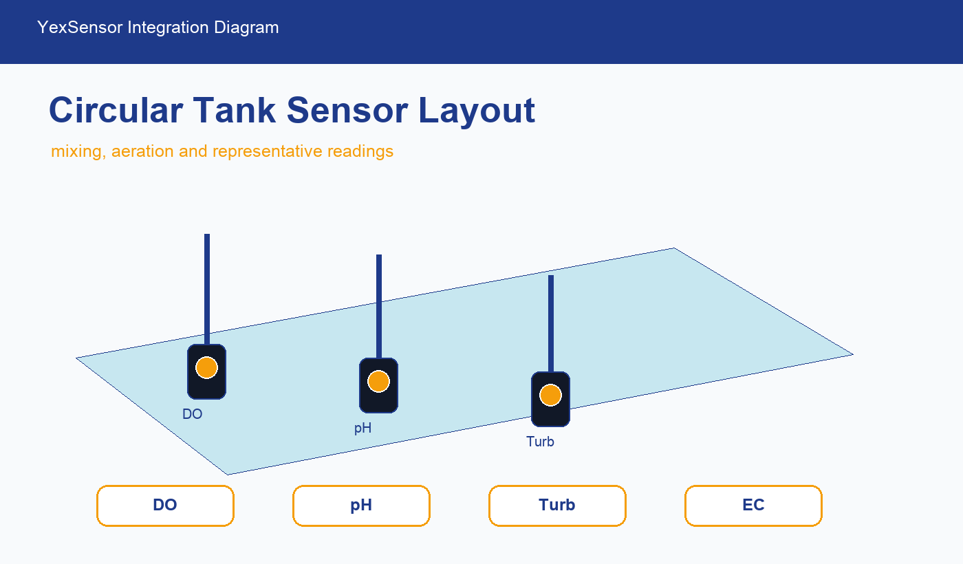 circular aeration tank monitoring integration diagram