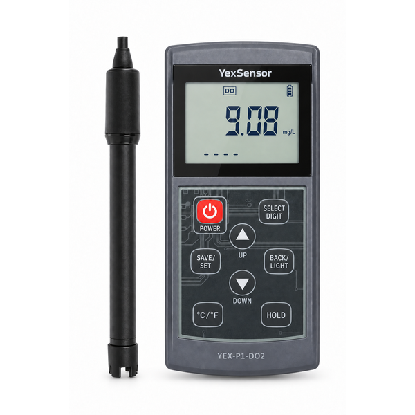 YEX-P1-DO2 Portable Membrane Dissolved Oxygen Meter | YexSensor