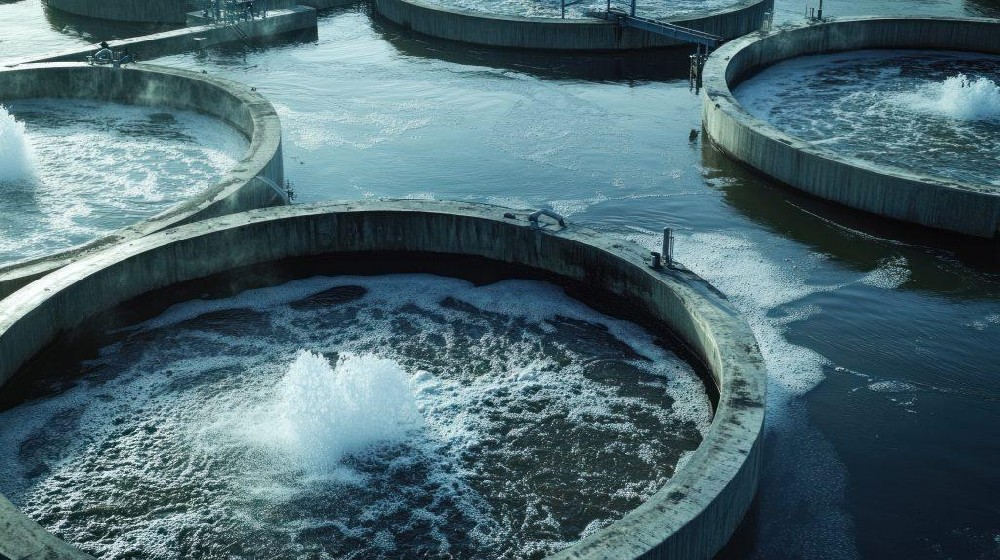 aeration basin oxygen monitoring for wastewater treatment