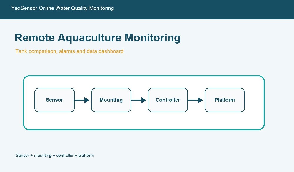 remote aquaculture water quality monitoring application scene