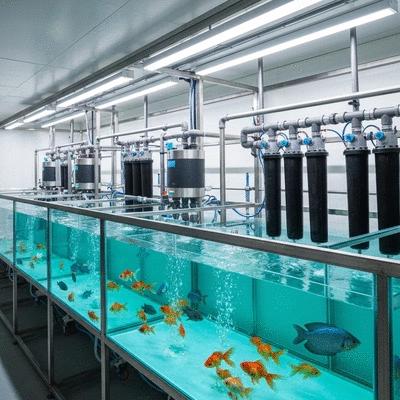 intensive fish farming sensors application scene